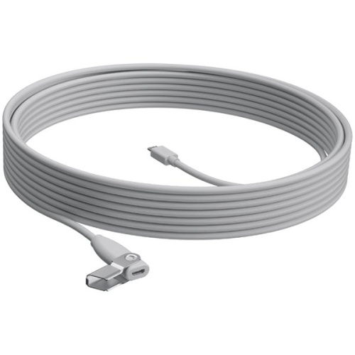 LOGITECH EXTENTION CABLE for Rally Mic Pod White 10M - WW