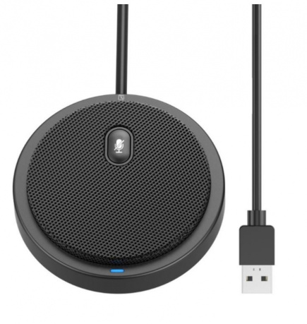 Techly USB 2.0 Omnidirectional Conference Mikrofon with Mute