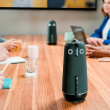 Owl Labs Meeting Owl 4+ 360-Degree, 4K Smart Video Conference Camera, Mikrofon and Speaker (Automatic Speaker Focus, Smart Zooming and Noise Equalising)