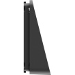 Logitech Mounting kit angle plinth reversible interface 14 viewing angle for meeting room scheduling system graphite