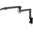 ENDORFY Mikrofonhalterung Broadcast Low Profile RGB Boom Arm (schwarz, fr Mikrofone bis 2kg, LED-Hintergrundbeleuchtung)