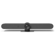 Logitech Rally Bar + Tap IP - 4K Ultra HD - 30 fps - 5x - 3x - Graphit
