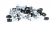 Gembird 19'' rack mounting set (bolt, nut, washer), 10 pcs set