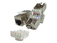 NETRACK 105-32 Netrack Keystone Jack RJ45 cat. 6 FTP, toolless