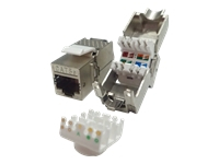 NETRACK 105-31 Netrack Keystone Jack RJ45 cat. 5e FTP,  toolless