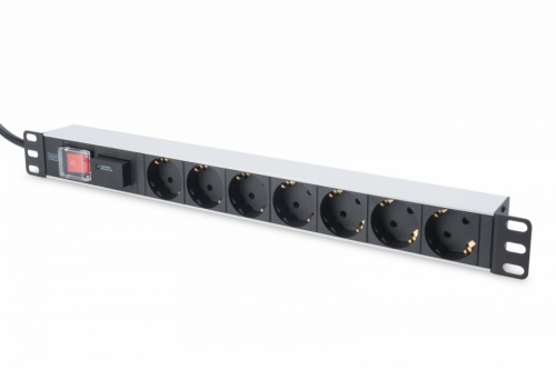 Digitus 1U Aluminium PDU Rackmountable