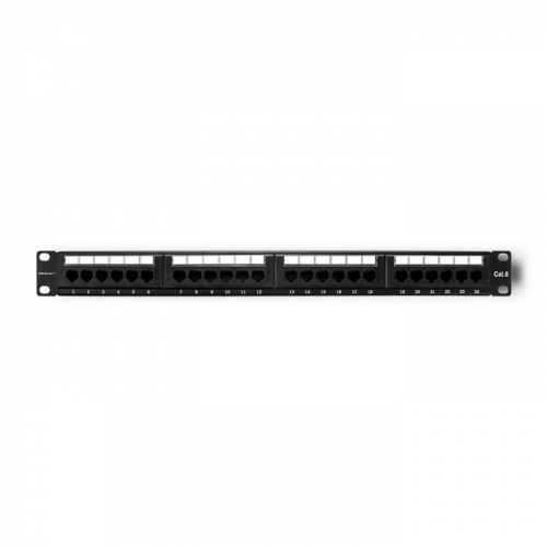 Qoltec Patch panel RACK 24 ports, cat.5e UTP