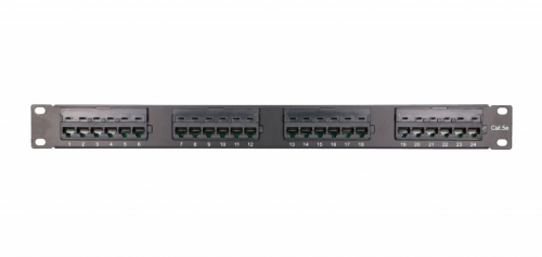 Extralink Patchpanel CAT5E UTP 24 ports