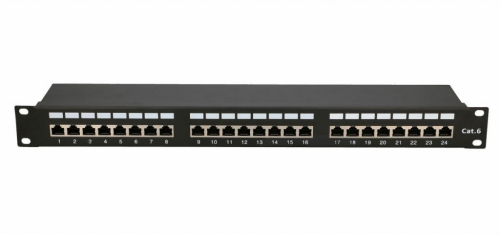 Extralink Patchpanel 24 ports CAT6 STP V2