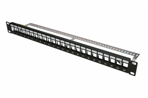 Extralink Patchpanel modular 24 ports STP