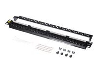 NETRACK 104-05 Netrack patch panel 19 24-ports cat. 5e UTP, with shelf