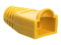 NETRACK 105-85 Netrack boot for RJ45 8p plug yellow (100 pcs.)