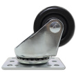 Qoltec RACK castors set without locking, 4pcs