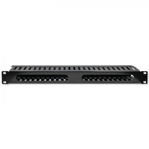 Qoltec Cable organizer for 19inches RACKs,24ports