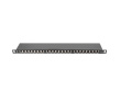 Lanberg Patch Panel 24 Port 0.5U Kat.5E black shielded