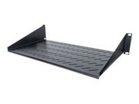 INTELLINET 19inch Cantilever Shelf 2U 2-Point Front Mount 250 mm Depth Black