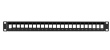 Lanberg Patch Panel 24 ports 1U 19 inch blank black to keystone modules