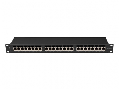 Lanberg Patch panel 24 port 1U KAT6A EK.CZ PPSA-1024-