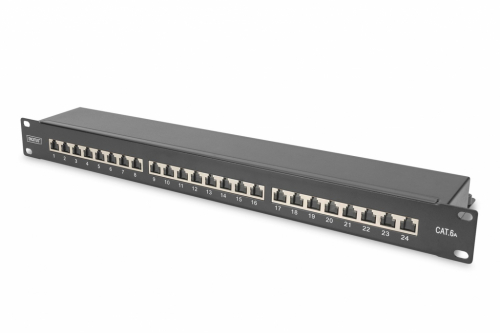 Digitus CAT 6A, class EA patch panel, shielded