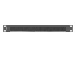 Lanberg Brush panel 19-inch 1U black
