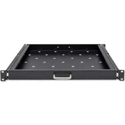 Qoltec Mount shelf with handle for RACK cabinet,600x60