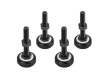 Lanberg Set of leveling feet M10 for cabinets AK-1602-B
