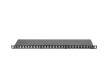 Lanberg Patch Panel 24 Port 0.5U Cat.6 black shield