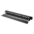 Digitus | 1U cable management cage detachable rear plate | DN-97617 | Black | For installation on the 483 mm (19“) profile rails DN-97617