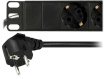 DELTACO Outlet with 6xCEE 7/4 jacks , 1xCEE 7/7 connection, 19 