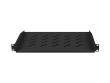 Lanberg Shelf for cabinets 19 '' 450/600/800/1000 mm 1U 483x315mm black