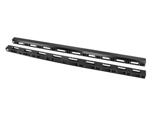 Vertical cable organizer for standing cabinets 47U (FF01 + FF02) 2 pieces black LANBERG