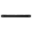 Digitus | 1U cable brush management panel open brush | DN-97661 | Black | The Cable Brush Management Panel is getting fixed on the 483 mm (19”) profile rails DN-97661
