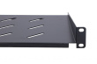 Extralink Shelf for hanging rack caninet 1U 350mm 19-inches black
