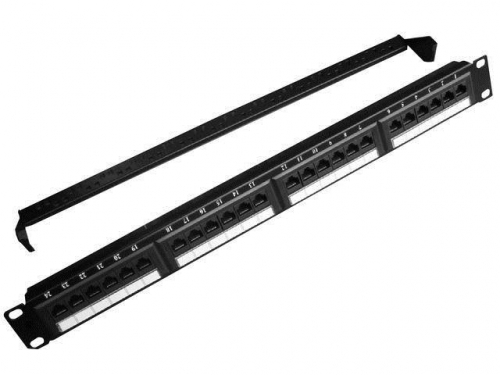 Gembird Patch Panel 24 Port 1U Kat.5E Cable Managment