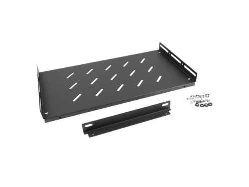 Lanberg 1U 27cm/120kg black AK-1014-B