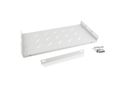 Lanberg 1U 27cm/120kg gray AK-1014-S