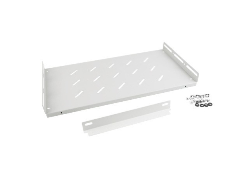 Lanberg 1U 27cm/120kg gray AK-1014-S
