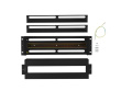 Lanberg Voltage distribution panel 3U 19 inches with DIN ts-35 rail, black