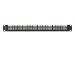 Lanberg Patch panel empty 24 ports 1U 19 inches ftp for keystone modules black