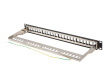 Lanberg Patch panel empty 24 ports 1U 19 inches ftp for keystone modules black