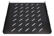 Extralink Shelf 1U 500mm black 19-inches