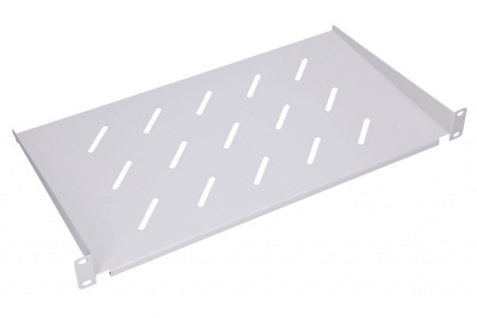 Extralink Shelf 1U for hanging cabinets grey 25 cm