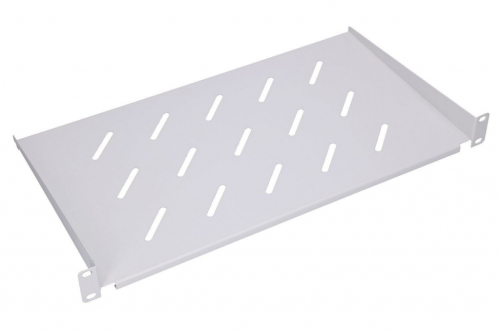 Extralink Shelf 1U for hanging cabinets grey 25 cm