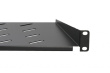 Extralink Shelf for hanging rack cabinet 19-inches 1U 300mm black