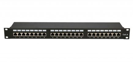 Extralink Patchpanel 24 ports CAT6 STP V2