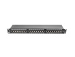 Lanberg Patch Panel 24 Port 1U Cat.5E black shield
