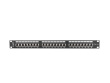 Lanberg Patch Panel 24 Port 1U Cat.5E black shield