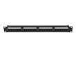 Lanberg Patch panel 24 port 1U KAT6A CZARNY PPUA-1024-