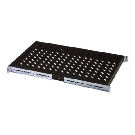 Digitus Extendible Shelf for 483 mm Cabinets | DN-19 TRAY-2-1000SW | Black DN-19 TRAY-2-1000SW