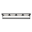 Digitus | Patch Panel | DN-91624U | Black | Category: CAT 6; Ports: 24 x RJ45; Retention strength: 7.7 kg; Insertion force: 30N max | 48.2 x 4.4 x 10.9 cm DN-91624U